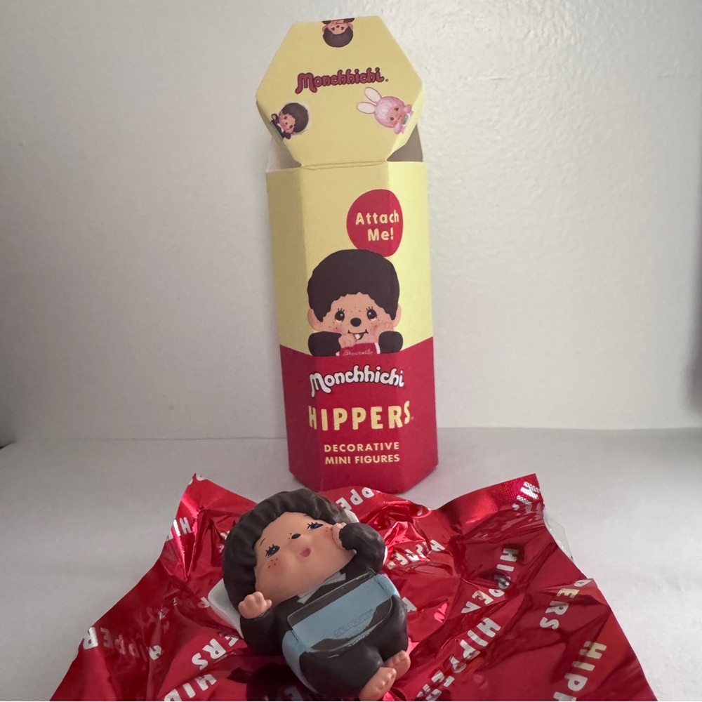 Monchichi Hippers Bebichhichi 2025 Blue Boy Bonnet Hopper Figure Sonny Angel